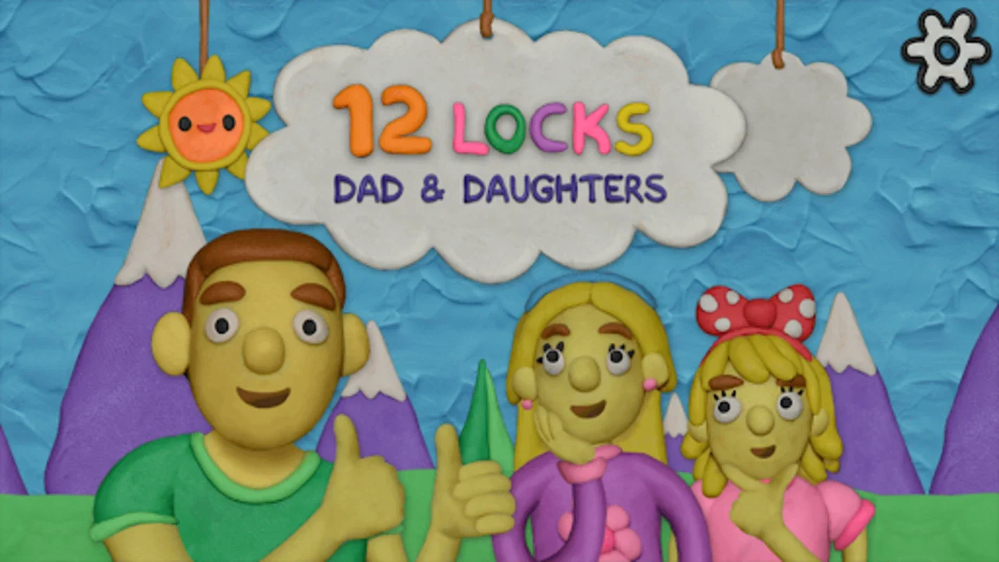 12 Locks Dad and daughters for Android - A Whimsical Puzzle Adventure