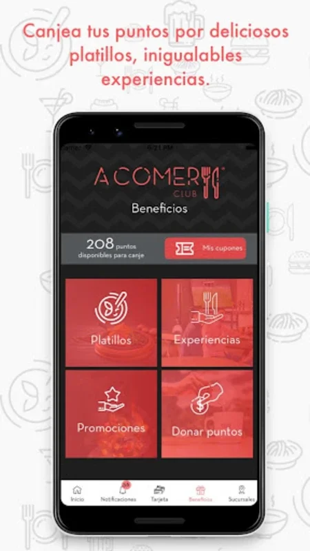 A Comer Club for Android - Unlock Dining Perks