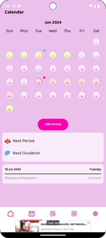 Cycylr for Android - Track Your Menstrual Cycle