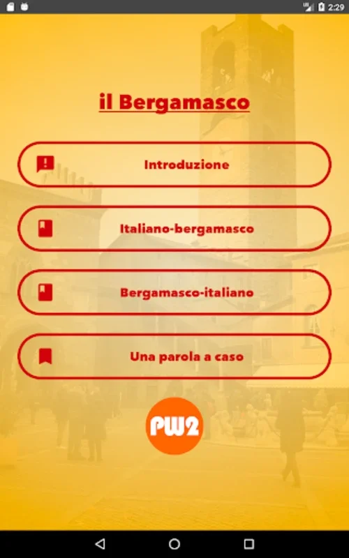 il Bergamasco for Android: Preserve & Learn Bergamasco Dialect