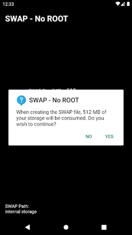 SWAP - No ROOT for Android: Boost Device Performance