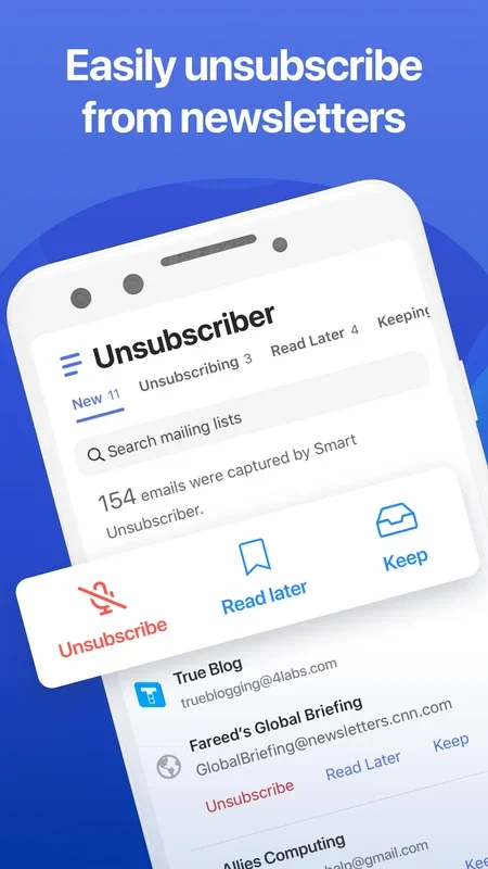 CleanEmail for Android - Organize Your Inbox Easily