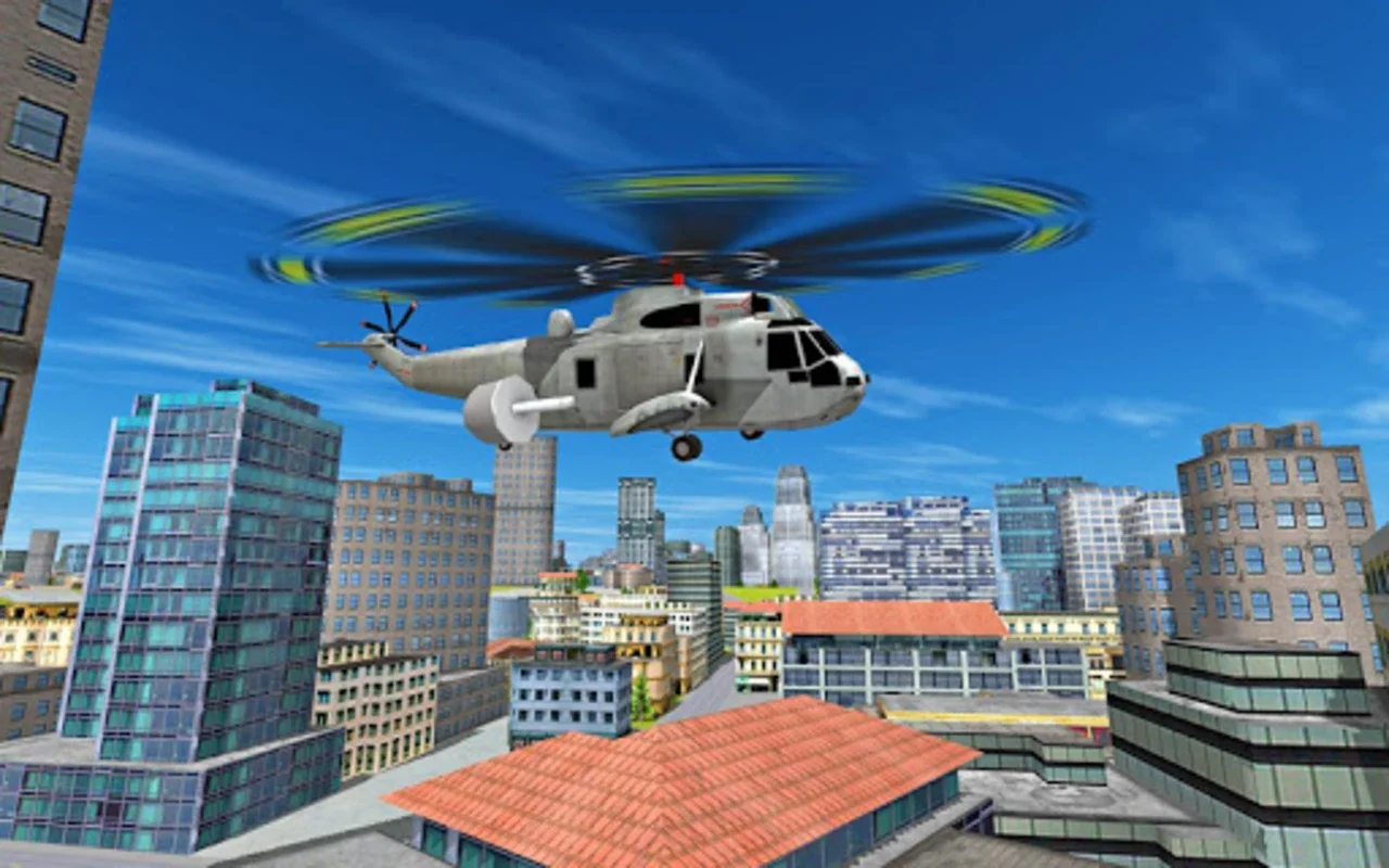 City Helicopter Flight for Android - Thrilling Flights