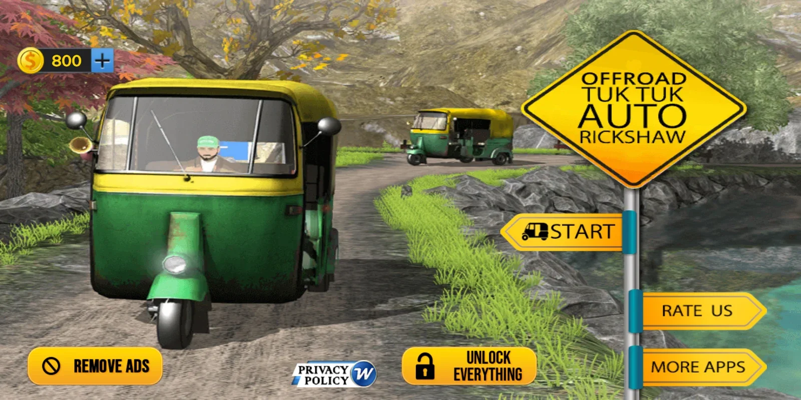 Offroad Tuk Tuk auto Rickshaw for Android: Thrilling Adventures