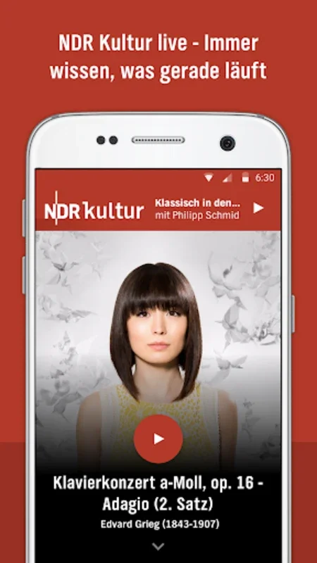 NDR Kultur Radio for Android - Rich Cultural Experience