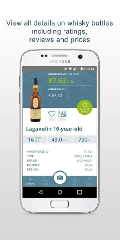 Whiskybase for Android - Discover and Rate Whiskies