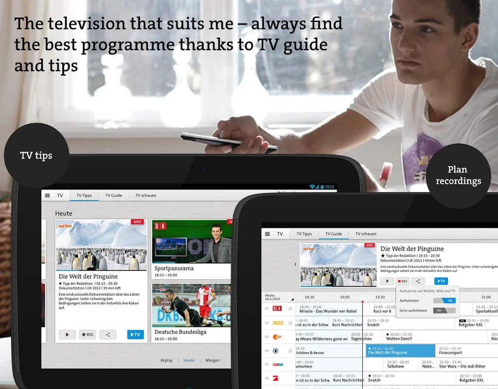 Swisscom TV 2.0 for Android: A World of Entertainment at Your Fingertips