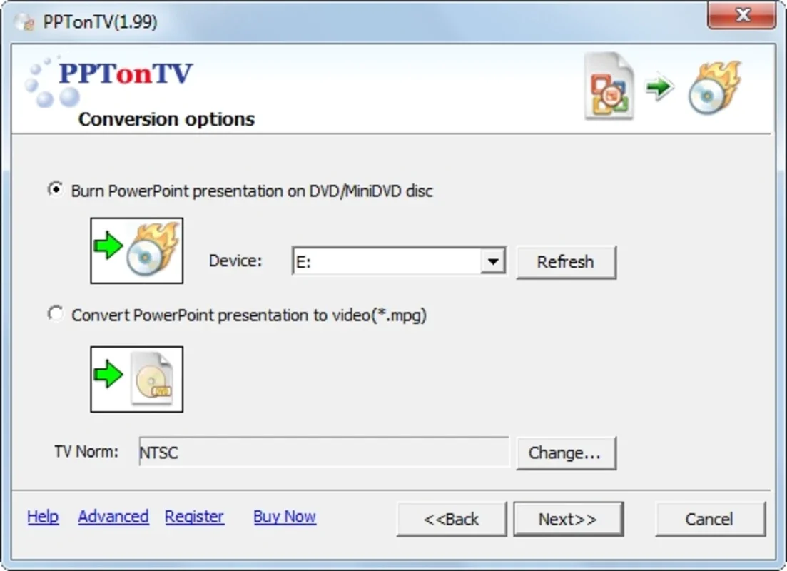 PPTtoTV for Windows - Transform PowerPoint to Movies