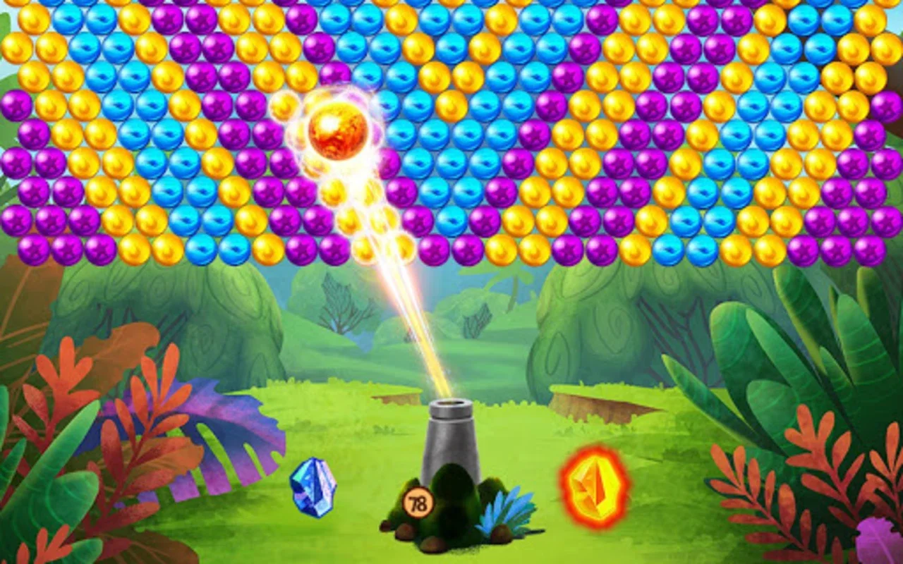 Vulcan Pop Bubble Shooter for Android: Engaging Challenges