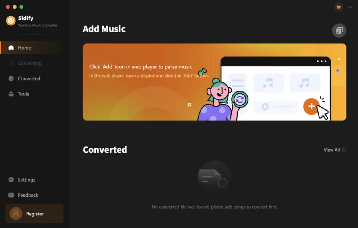 Sidify YouTube Music Converter for Mac - Effortless Conversion