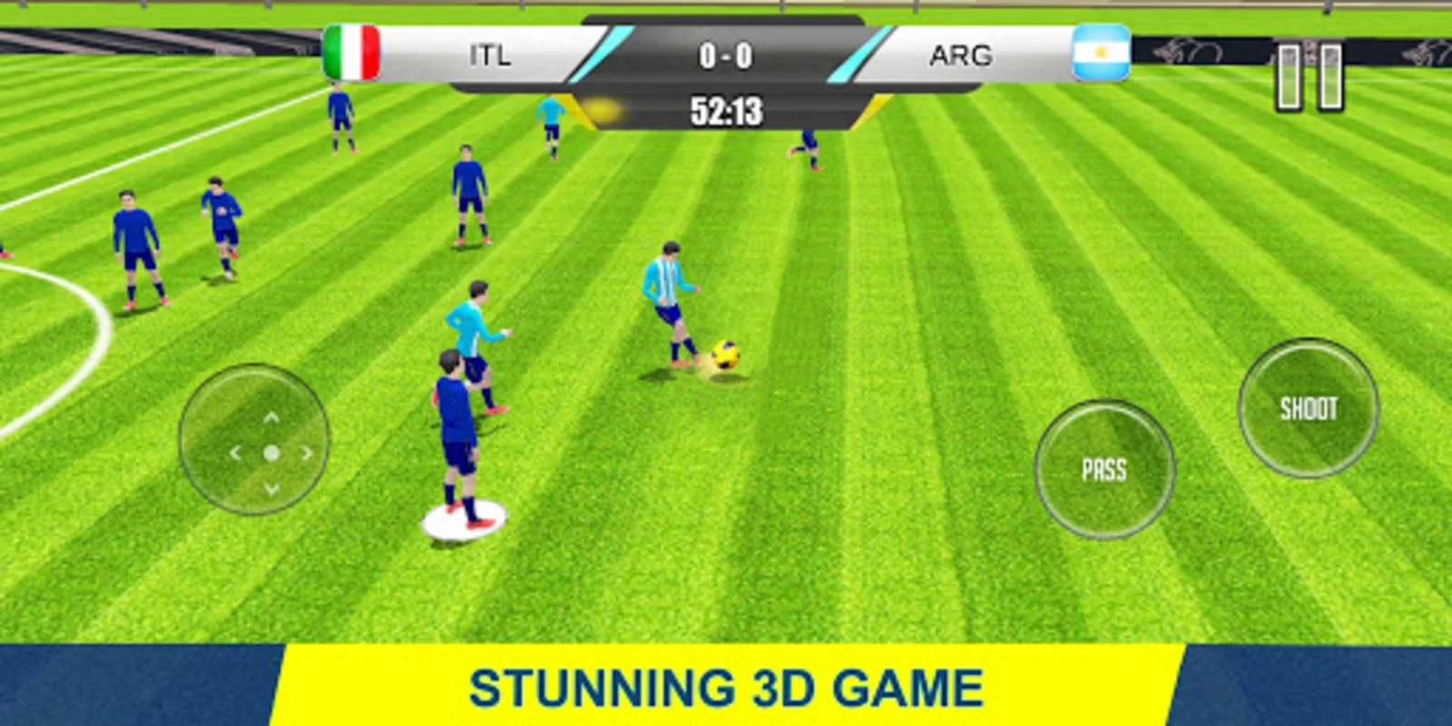 Real Soccer 3D: Football Games for Android - Global Soccer Experience