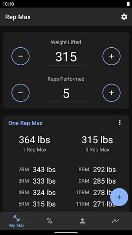 1 Rep Max for Android - Maximize Your Lifting Potential