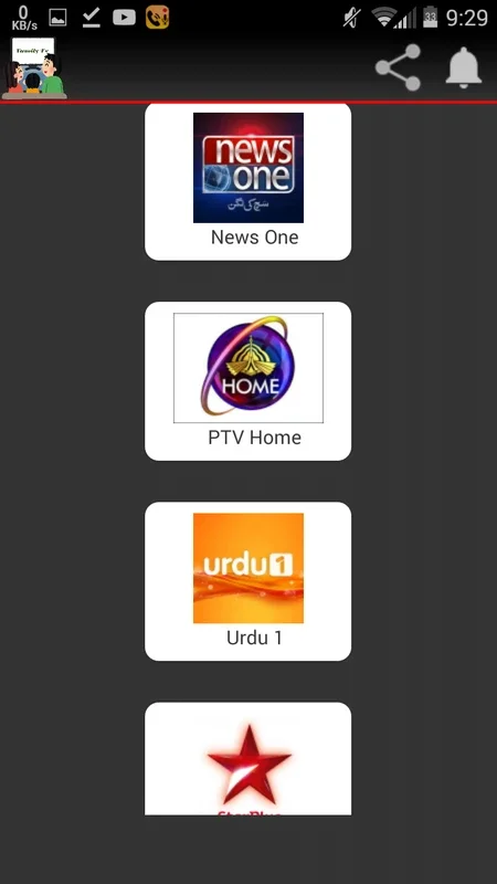 Family Tv for Android - Enjoy Pakistani Channels