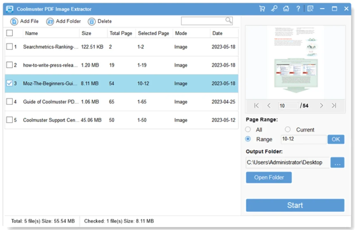 Coolmuster PDF Image Extractor for Windows - Extract Images Easily