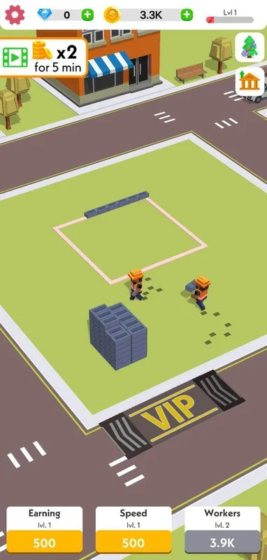 Idle Construction 3D for Android: Manage Workers and Build a City