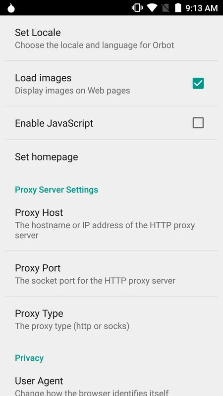 Orweb: Private Web Browser for Android - Secure Anonymity