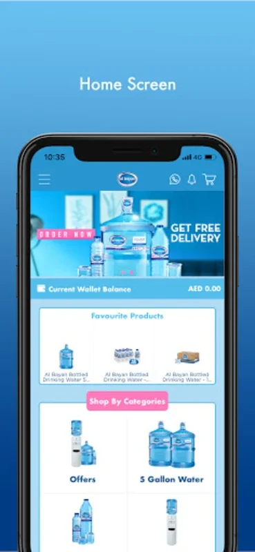 Al Bayan Water for Android - Simplify Water Ordering