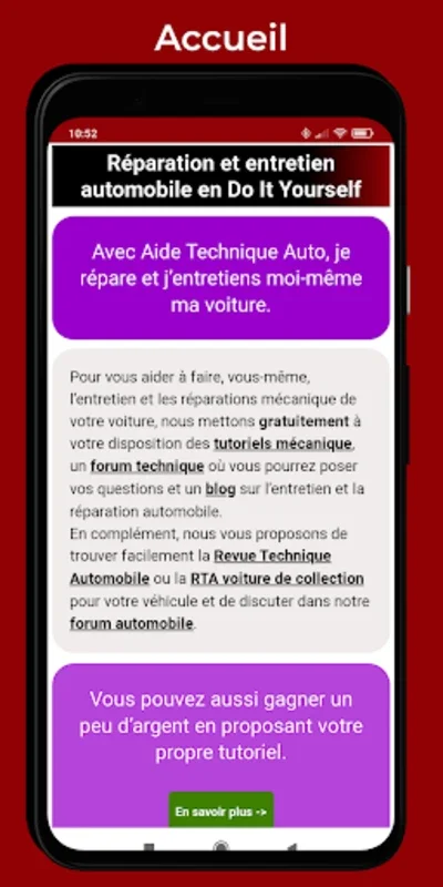 Aide technique entretien auto for Android: DIY Car Maintenance Made Easy