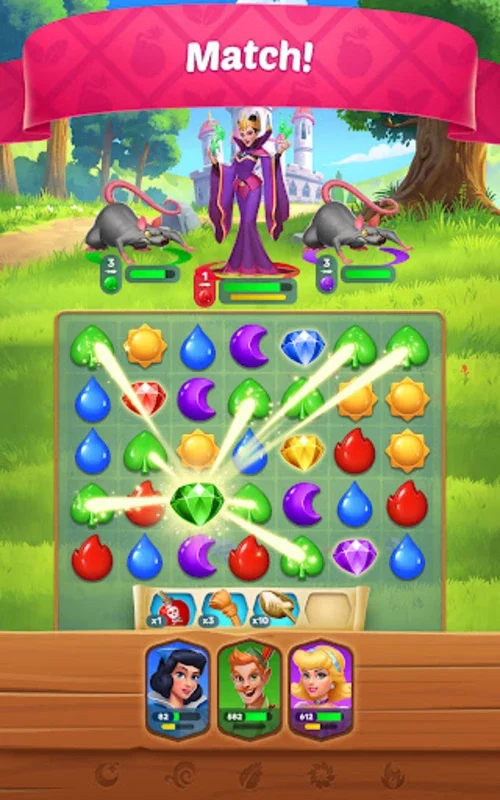 Once Upon A Match for Android - Engaging Gameplay