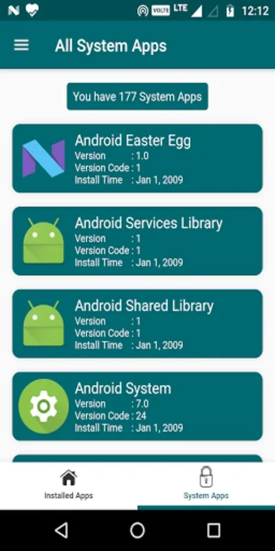 Installed Apps for Android - Efficient App Management