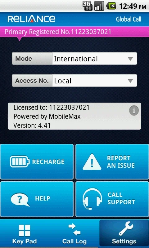 Reliance for Android - Affordable International Calling