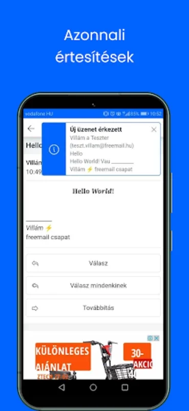 Freemail for Android: Efficient Email Management