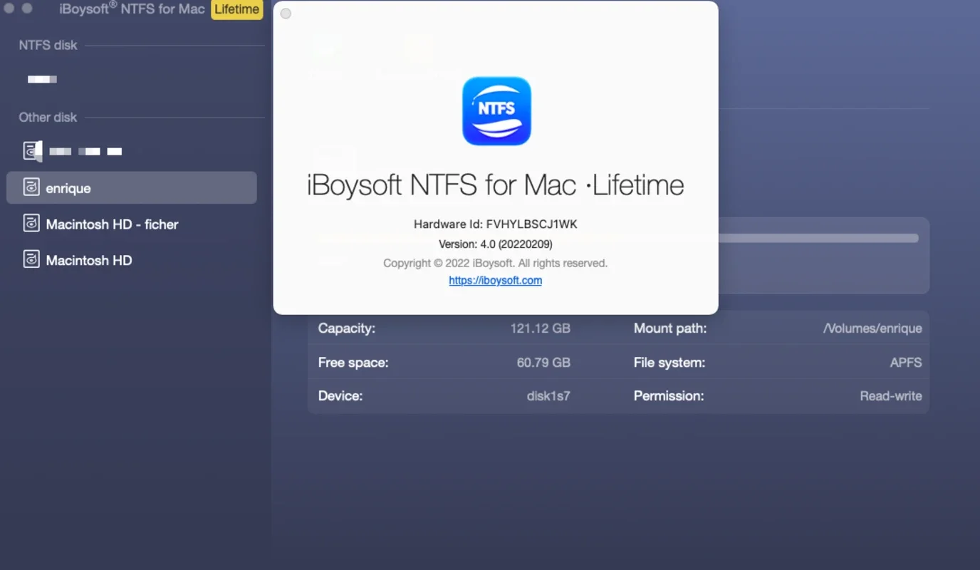 iBoysoft NTFS for Mac - Seamless NTFS Access on Mac