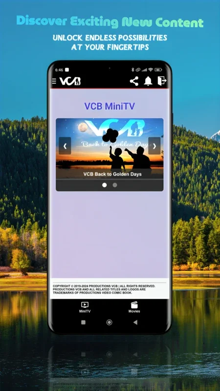 VCB STREAMING PLATFORM for Android - Exclusive Original Content