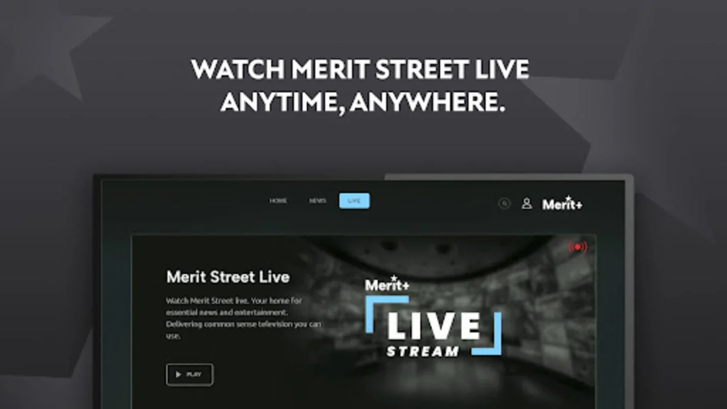 Merit+ for Android - Stream News and Entertainment