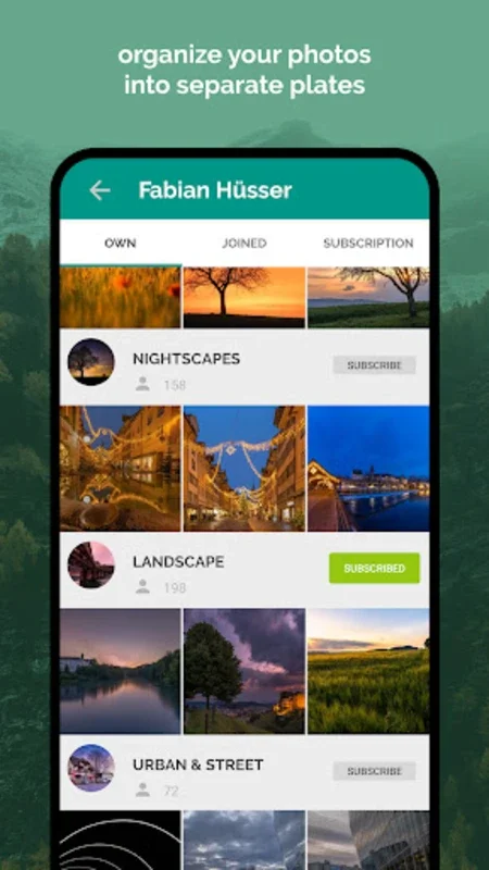 Plates - Photography Community for Android - Share Memories