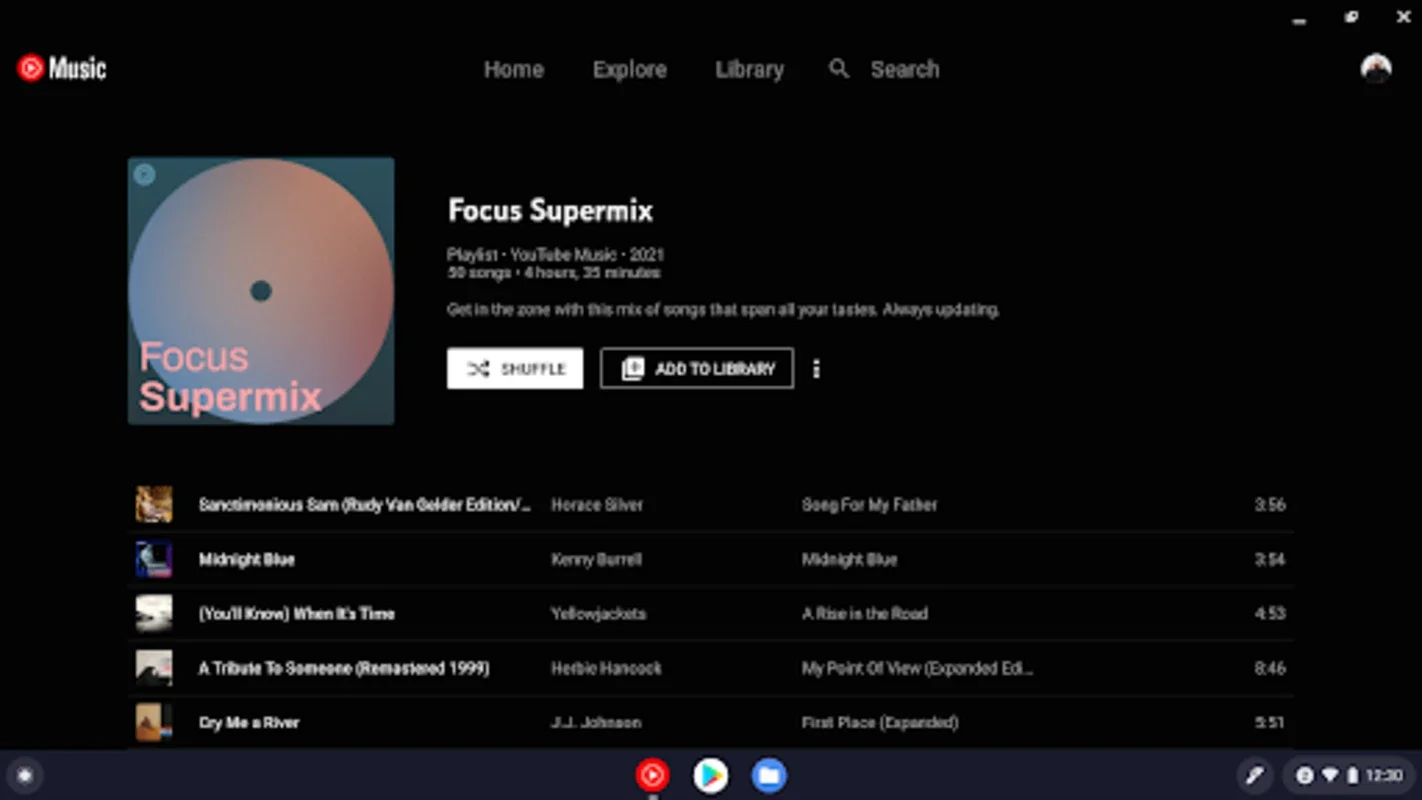 YouTube Music for Chromebook: Stream 70M+ Songs on Android