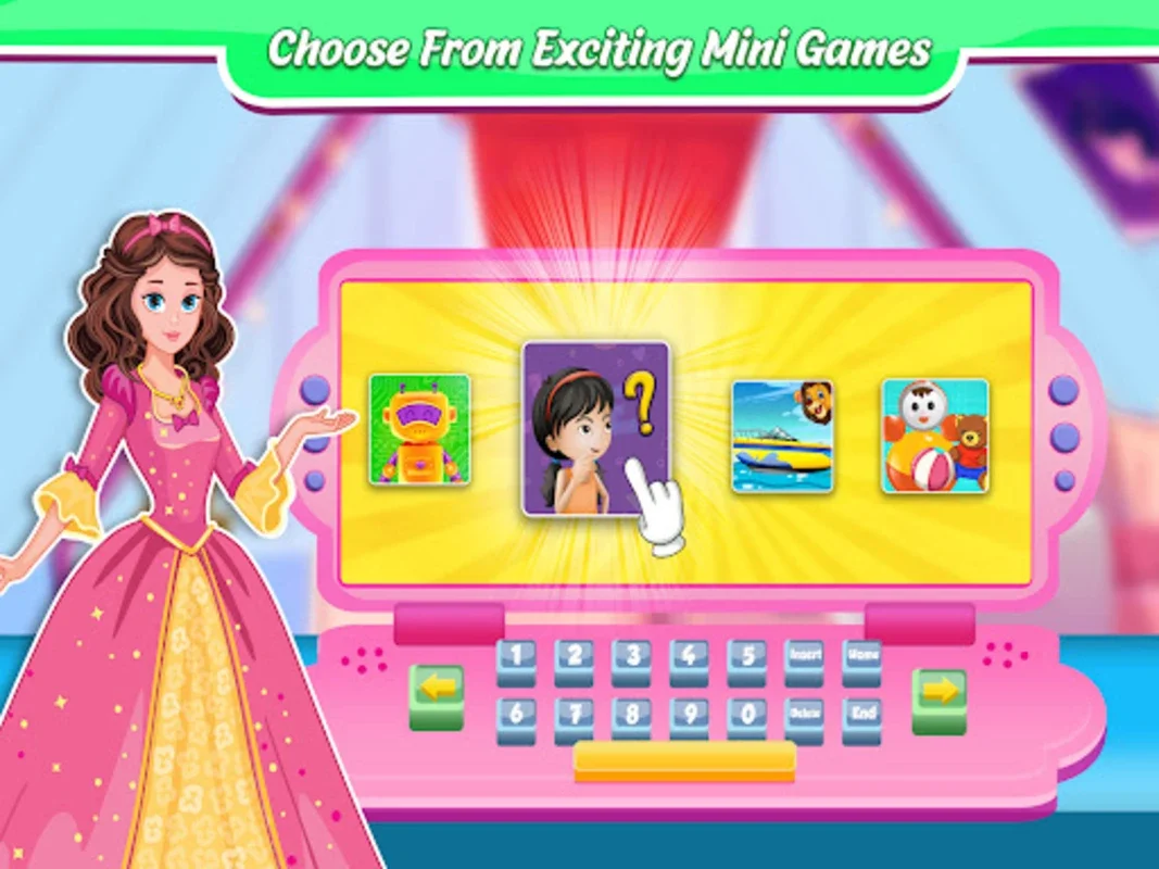 Pink Computer Games for Kids for Android - Download the APK