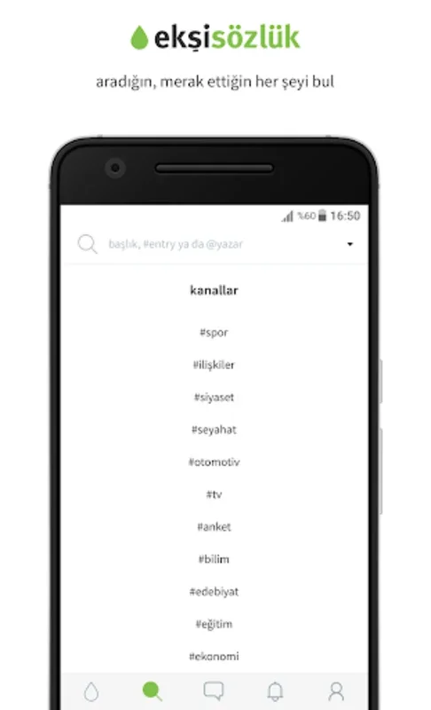 ekşi sözlük for Android - Engage in Turkish Content