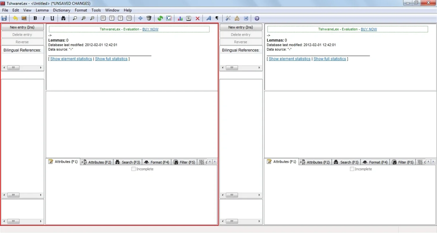 TLex Suite 2010: Dictionary Production Software for Windows