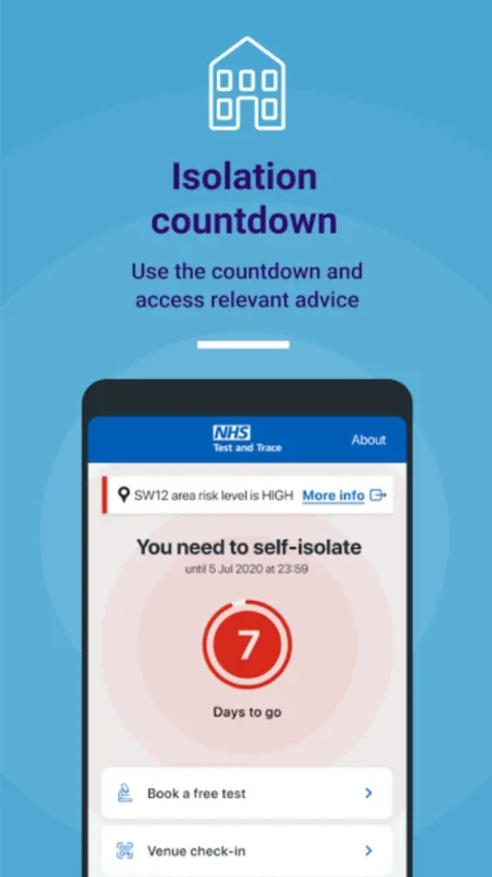 NHS COVID-19 for Android: Track COVID-19 in the UK