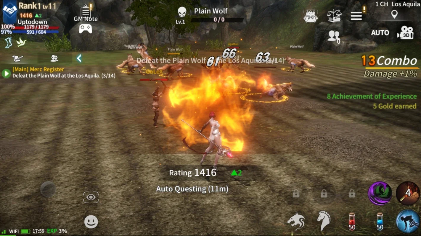 RebirthM for Android: A PC - like Asian MMORPG