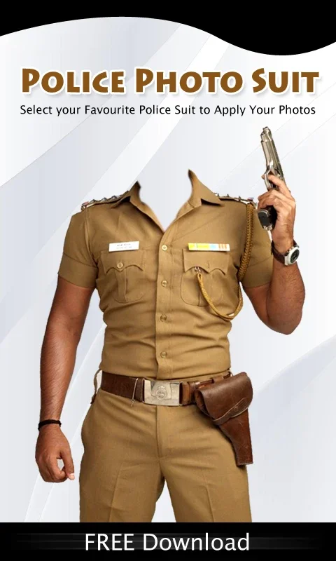 Police Photo Suit for Android - Transform Yourself