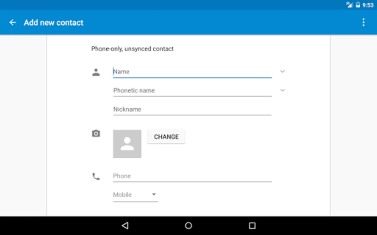 True Contacts for Android: Restore Original Contacts