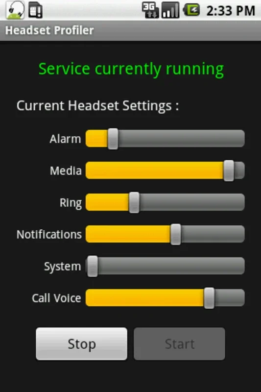 Headset Profiler for Android: Automatic Volume Adjustment