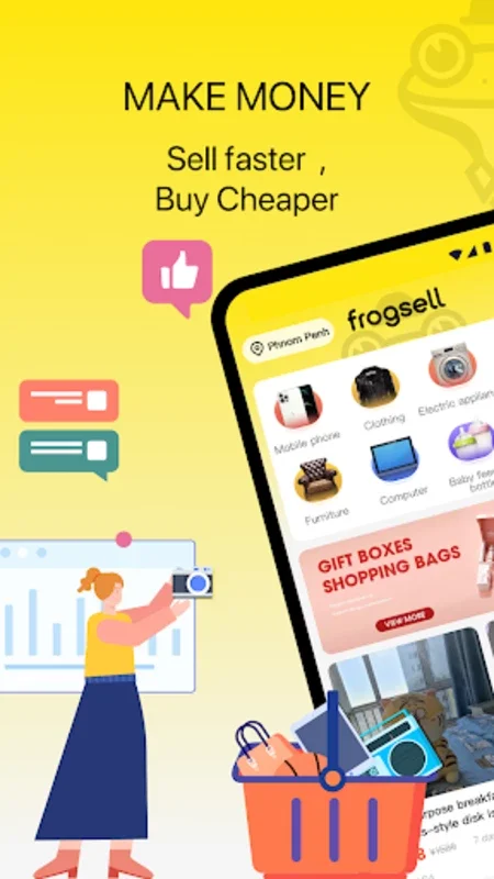 Frogsell: Android App for Budget-Friendly Second-Hand Shopping in KH