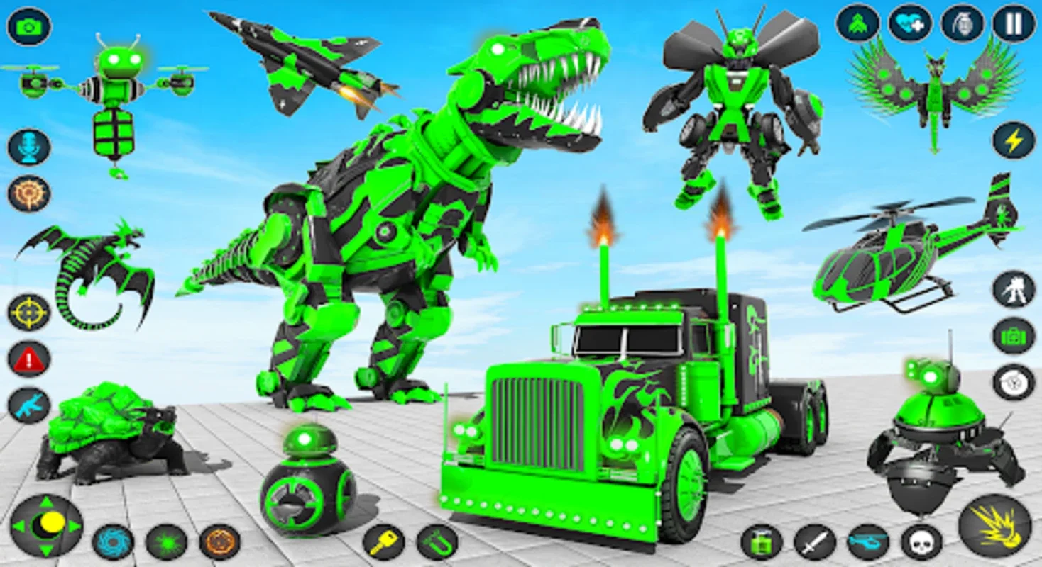 Flying Helicopter Robot Game for Android - Download the APK from AppHuts