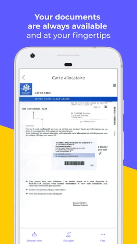 Digiposte Digital safe for Android - Secure Document Management