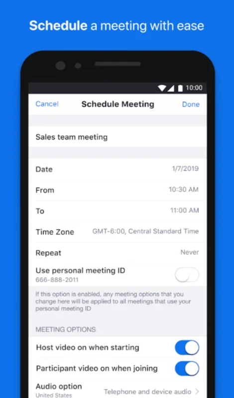 Zoom for Intune for Android: Streamlined Video Conferencing