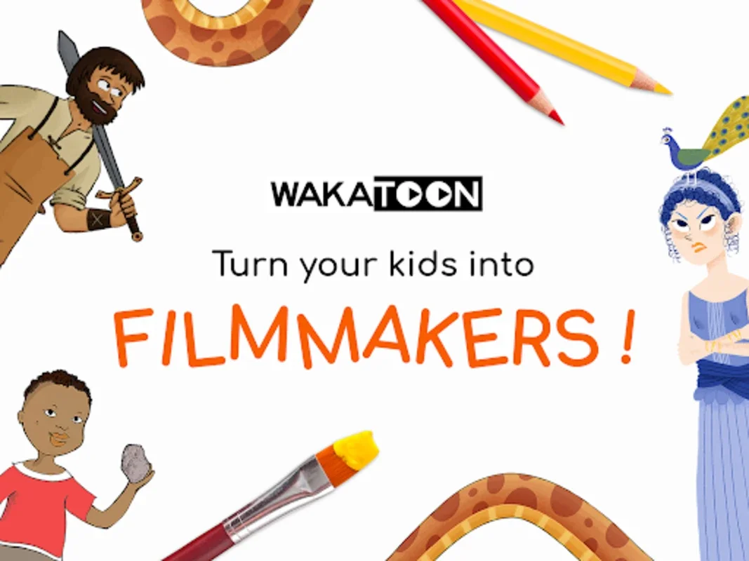 Wakatoon - Make your Cartoons for Android: A Creative Platform for Kids