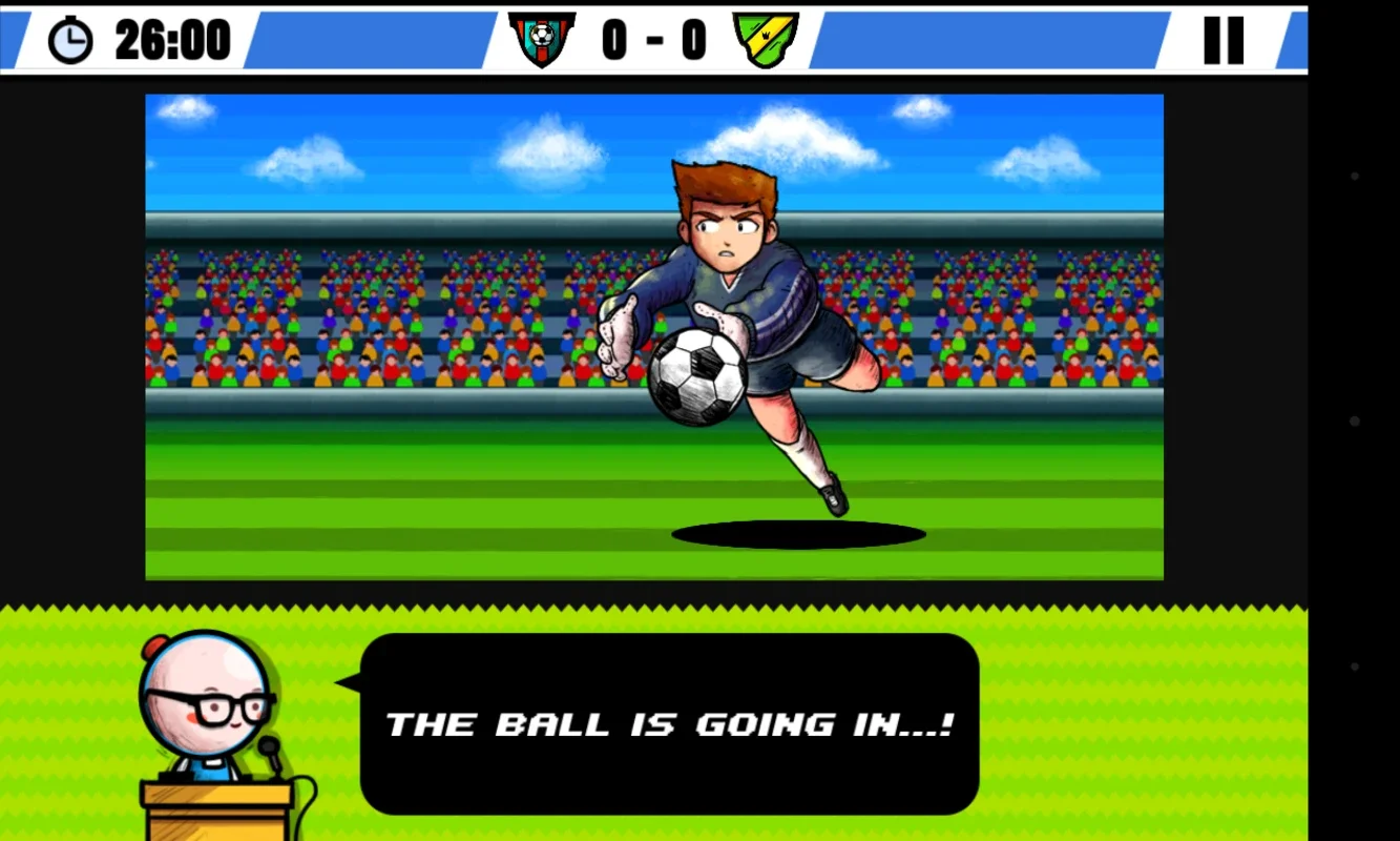 Soccer Heroes for Android - An Anime-Style Soccer Game