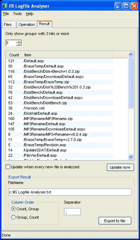 IIS Logfile Analyser for Windows - Simplify Log Analysis