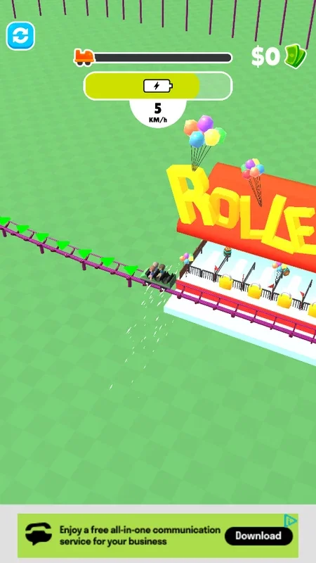 Hyper Roller Coaster for Android - Thrilling Rides Await