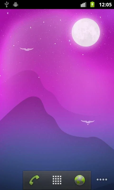 Blooming Night for Android - Transform Your Home Screen