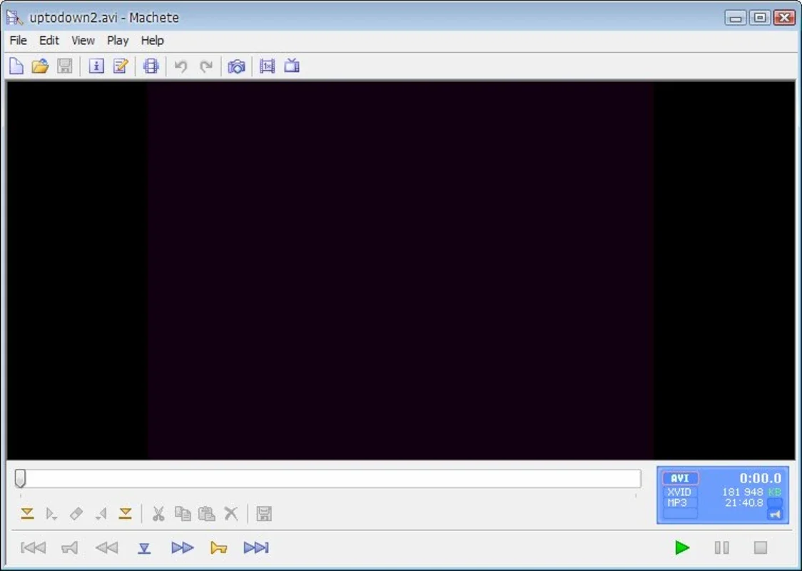 Machete Video Editor for Windows: Basic Video Editing