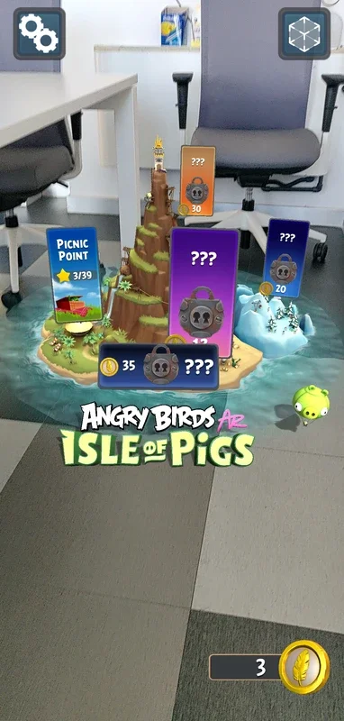 Angry Birds AR: Isle of Pigs for Android - Immersive AR Gaming